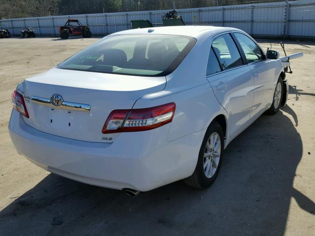 4T1BF3EK6AU505629 - 2010 TOYOTA CAMRY BASE WHITE photo 4