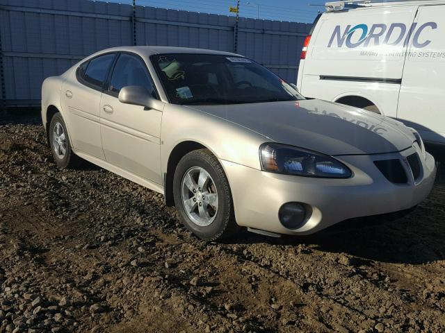 2G2WP552581184868 - 2008 PONTIAC GRAND PRIX ოქროსფერი ფოტო 1