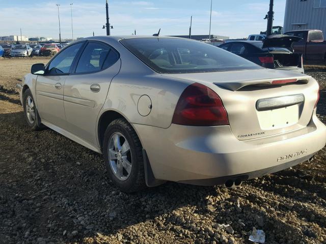 2G2WP552581184868 - 2008 PONTIAC GRAND PRIX ოქროსფერი ფოტო 3