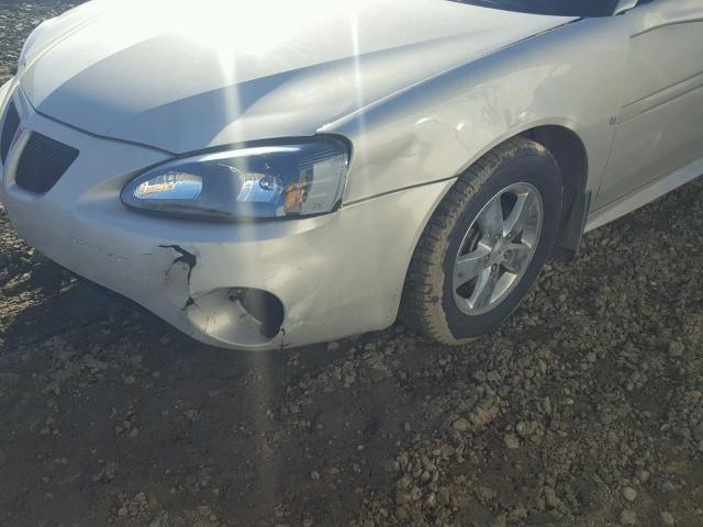 2G2WP552581184868 - 2008 PONTIAC GRAND PRIX ოქროსფერი ფოტო 9