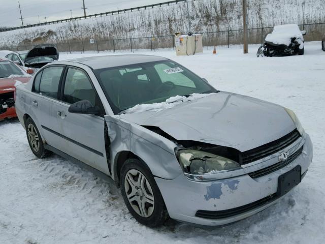 1G1ZS52894F139427 - 2004 CHEVROLET MALIBU SILVER photo 1