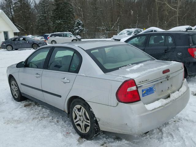 1G1ZS52894F139427 - 2004 CHEVROLET MALIBU SILVER photo 3