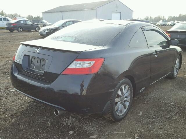 2HGFG12899H527754 - 2009 HONDA CIVIC EX 黑色 照片 4
