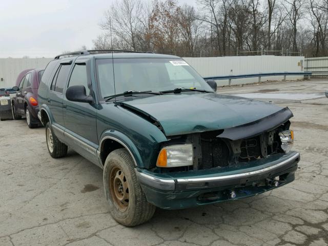 1GNDT13W8T2314834 - 1996 CHEVROLET BLAZER GREEN photo 1