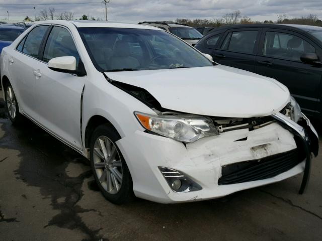 4T1BK1FK7CU504068 - 2012 TOYOTA CAMRY SE WHITE photo 1