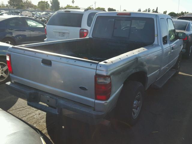 1FTZR44U84PA59019 - 2004 FORD RANGER SUP SILVER photo 4