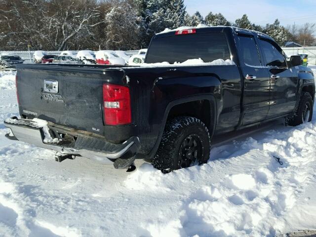 1GTV2UECXEZ175675 - 2014 GMC SIERRA K15 BLACK photo 4