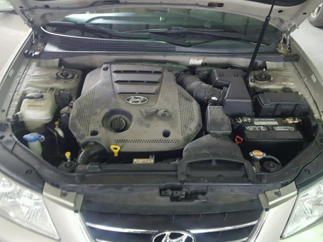 5NPEU46F69H507501 - 2009 HYUNDAI SONATA SE TAN photo 7