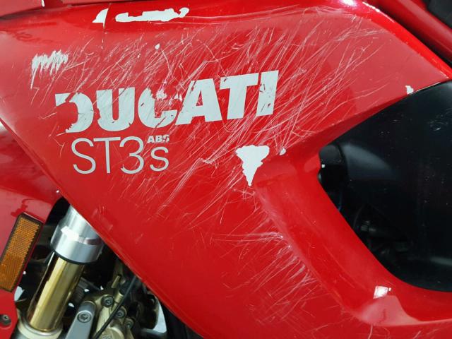 ZDM1T88SX7B006171 - 2007 DUCATI ST3 RED photo 13