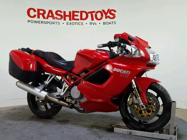 ZDM1T88SX7B006171 - 2007 DUCATI ST3 RED photo 2