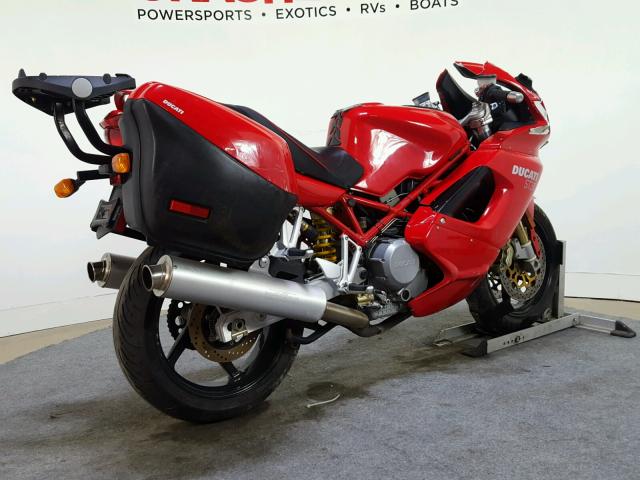 ZDM1T88SX7B006171 - 2007 DUCATI ST3 RED photo 8