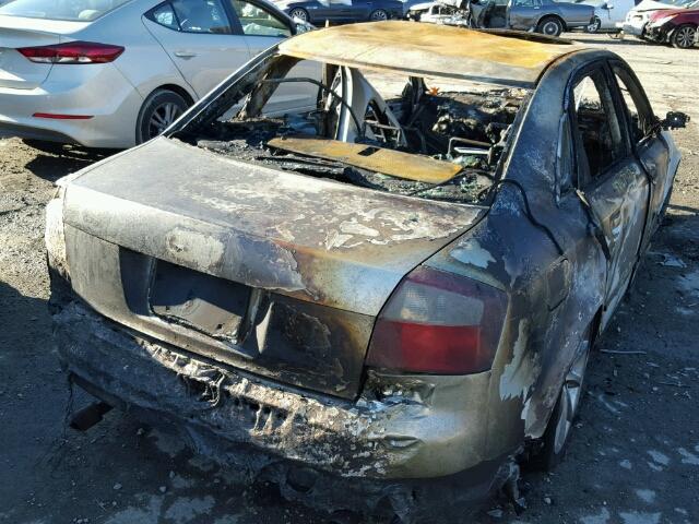 WAULC68E43A115946 - 2003 AUDI A4 1.8T QU BURN photo 4