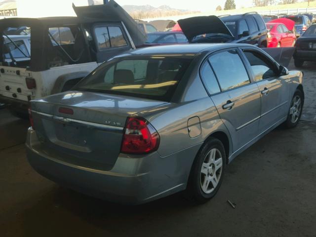 1G1ZT58N67F122289 - 2007 CHEVROLET MALIBU LT BLUE photo 4