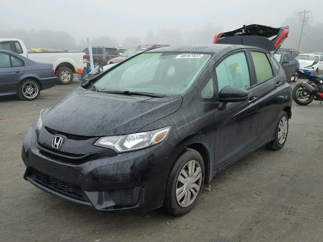 JHMGK5H59HS019022 - 2017 HONDA FIT LX Siyah fotoğraf 2