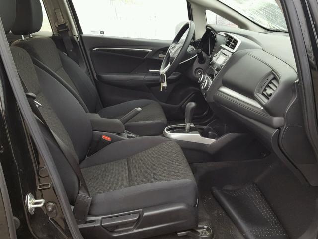 JHMGK5H59HS019022 - 2017 HONDA FIT LX Siyah fotoğraf 5