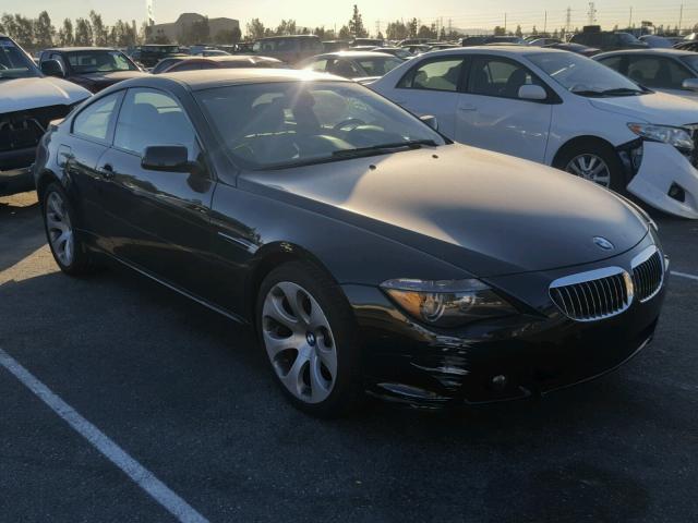 WBAEH134X6CR50311 - 2006 BMW 650 I BLACK photo 1