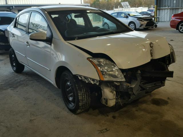 3N1AB6APXBL684240 - 2011 NISSAN SENTRA 2.0 WHITE photo 1