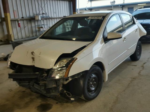 3N1AB6APXBL684240 - 2011 NISSAN SENTRA 2.0 WHITE photo 2