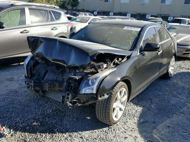 1G6AA5RA5G0112672 - 2016 CADILLAC ATS BLACK photo 2