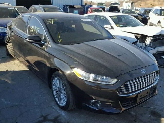 3FA6P0H9XGR197008 - 2016 FORD FUSION SE BLACK photo 1