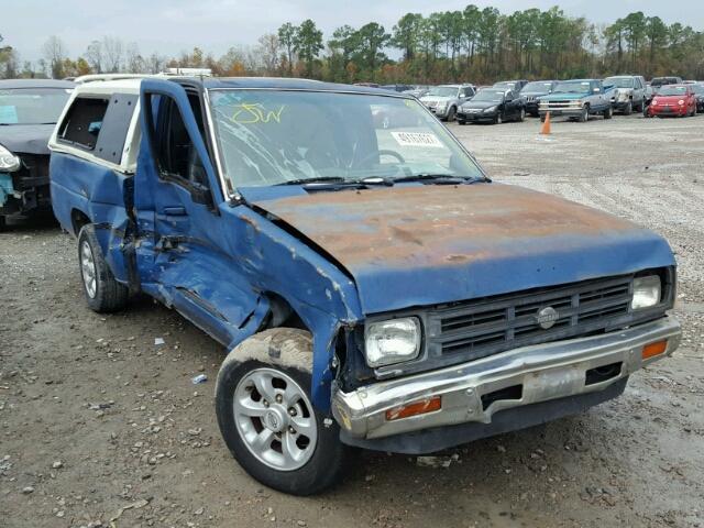 1N6SD11S1LC381814 - 1990 NISSAN D21 SHORT BLUE photo 1