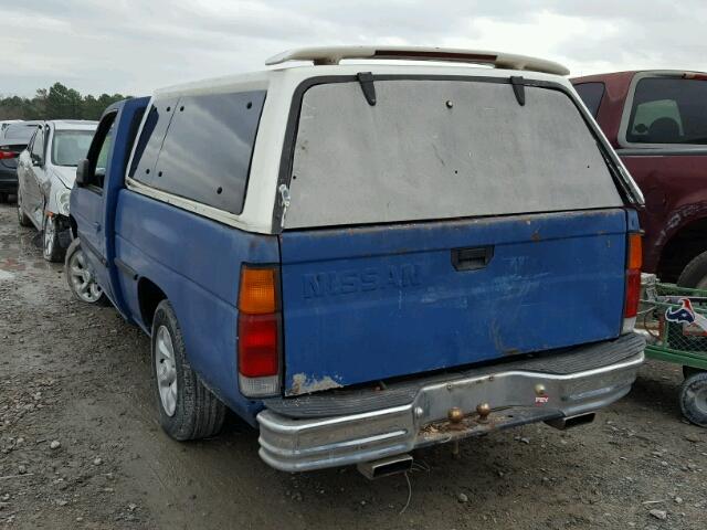 1N6SD11S1LC381814 - 1990 NISSAN D21 SHORT BLUE photo 3