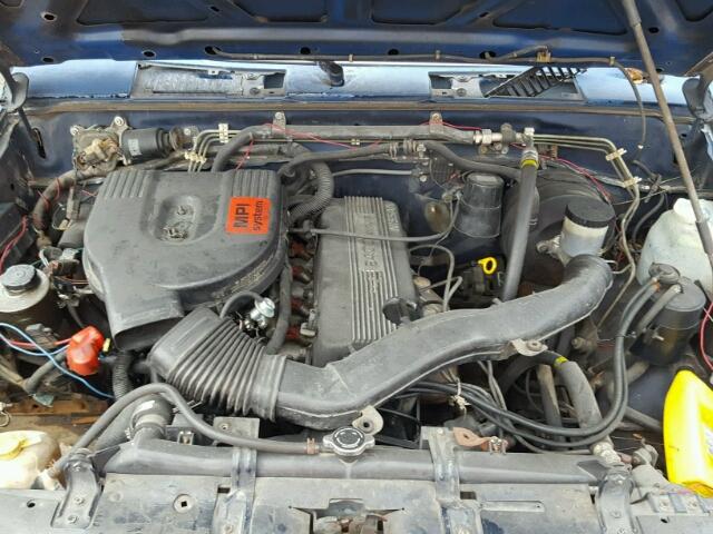 1N6SD11S1LC381814 - 1990 NISSAN D21 SHORT BLUE photo 7