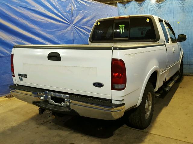 2FTZX18W6WCB21408 - 1998 FORD F150 WHITE photo 4