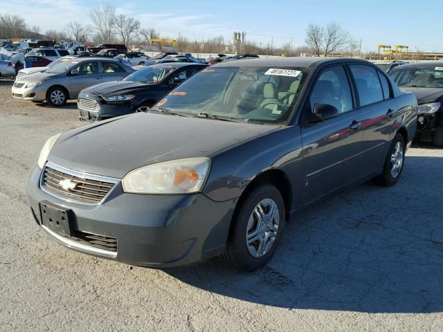 1G1ZS58FX7F112750 - 2007 CHEVROLET MALIBU LS GRAY photo 2