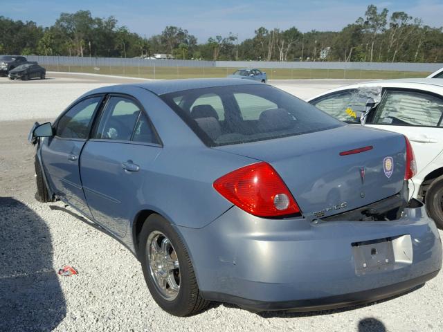 1G2ZF58B574263052 - 2007 PONTIAC G6 VALUE L GRAY photo 3