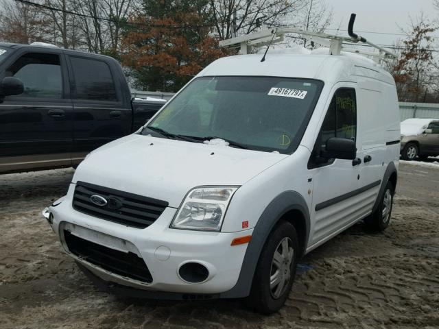 NM0LS7BN5DT156206 - 2013 FORD TRANSIT CO WHITE photo 2