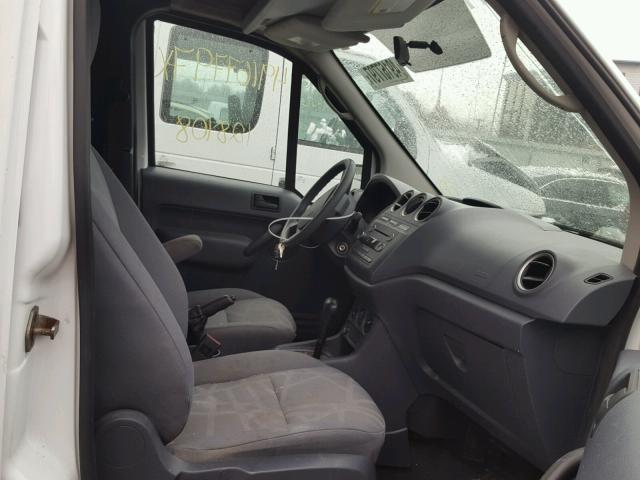 NM0LS7BN5DT156206 - 2013 FORD TRANSIT CO WHITE photo 5