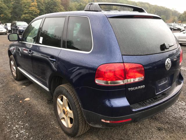 WVGBC77LX4D043943 - 2004 VOLKSWAGEN TOUAREG 3. BLUE photo 3