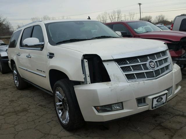 1GYUKKEF0AR134051 - 2010 CADILLAC ESCALADE E WHITE photo 1