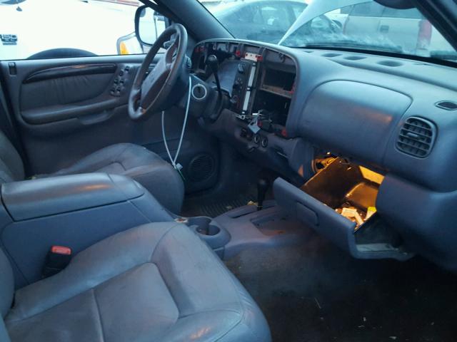 1B4HS28N4YF268970 - 2000 DODGE DURANGO BLUE photo 5