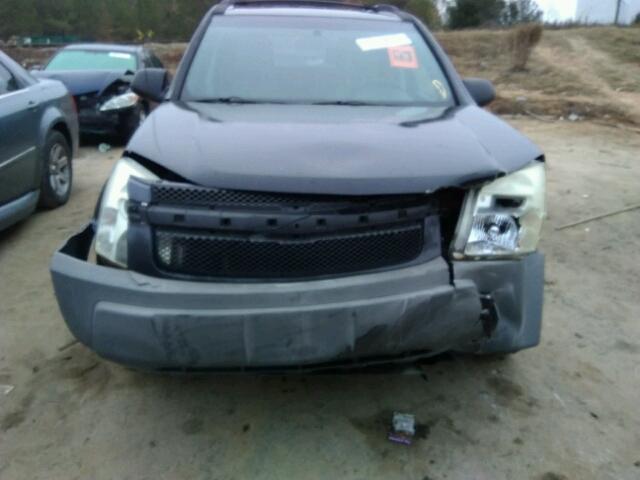 2CNDL13F056157195 - 2005 CHEVROLET EQUINOX LS BLACK photo 9