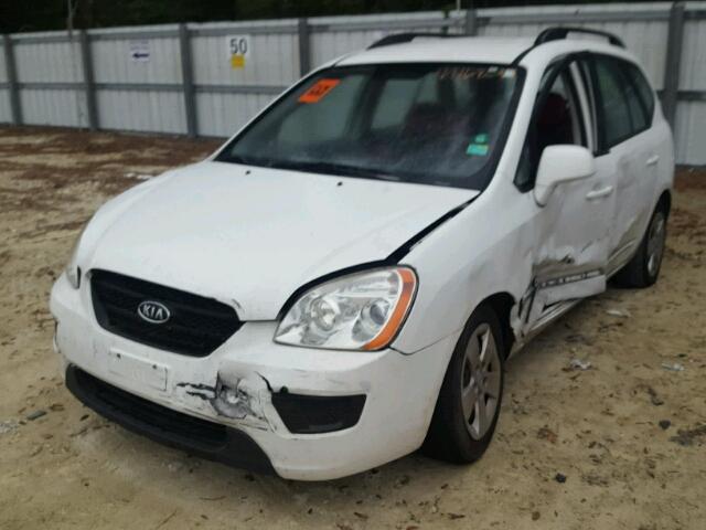 KNAFG528697246297 - 2009 KIA RONDO BASE WHITE photo 2