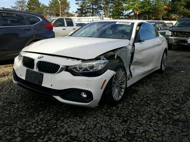 WBA3N9C5XGK249380 - 2016 BMW 428 XI WHITE photo 2