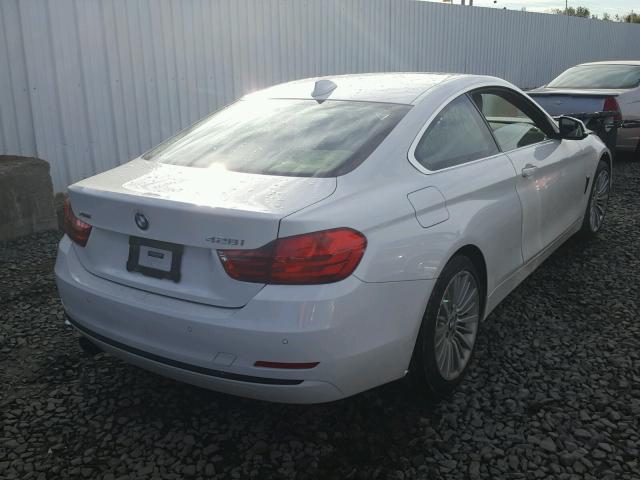 WBA3N9C5XGK249380 - 2016 BMW 428 XI WHITE photo 4