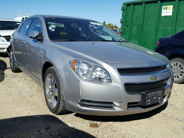 1G1ZH57B08F240719 - 2008 CHEVROLET MALIBU 1LT SILVER photo 1