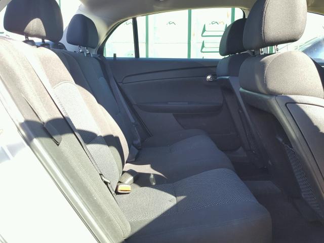 1G1ZH57B08F240719 - 2008 CHEVROLET MALIBU 1LT SILVER photo 6