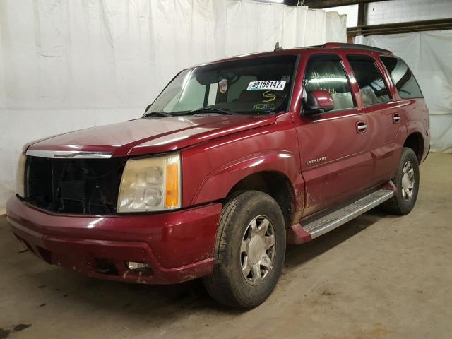 1GYEK63N16R134606 - 2006 CADILLAC ESCALADE L MAROON photo 2