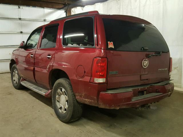 1GYEK63N16R134606 - 2006 CADILLAC ESCALADE L MAROON photo 3