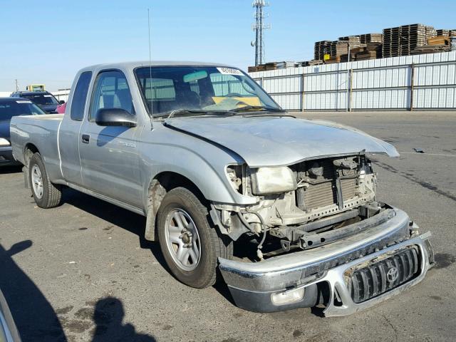 5TEVL52N34Z419338 - 2004 TOYOTA TACOMA XTR SILVER photo 1