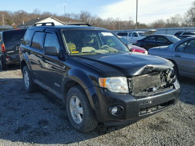 1FMCU93108KA64352 - 2008 FORD ESCAPE XLT BLACK photo 1