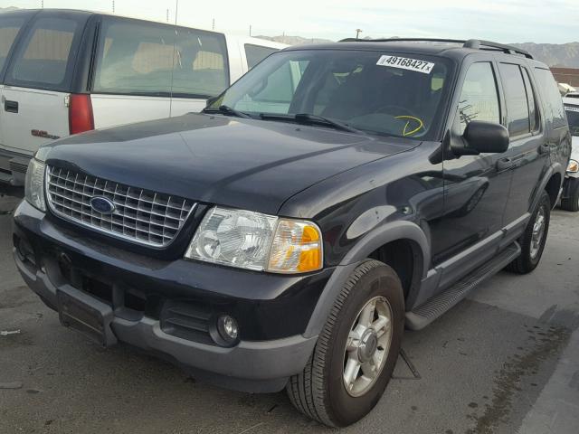 1FMZU63K43UC75388 - 2003 FORD EXPLORER X BLACK photo 2