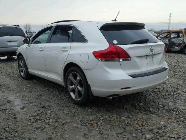 4T3BK11A99U015881 - 2009 TOYOTA VENZA BASE WHITE photo 3