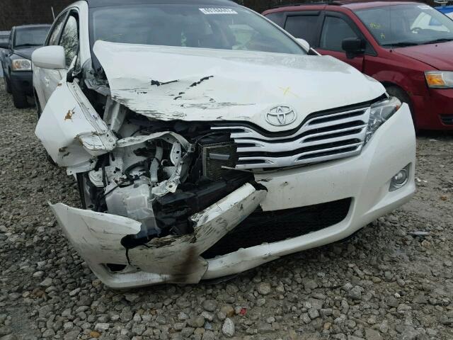 4T3BK11A99U015881 - 2009 TOYOTA VENZA BASE WHITE photo 9