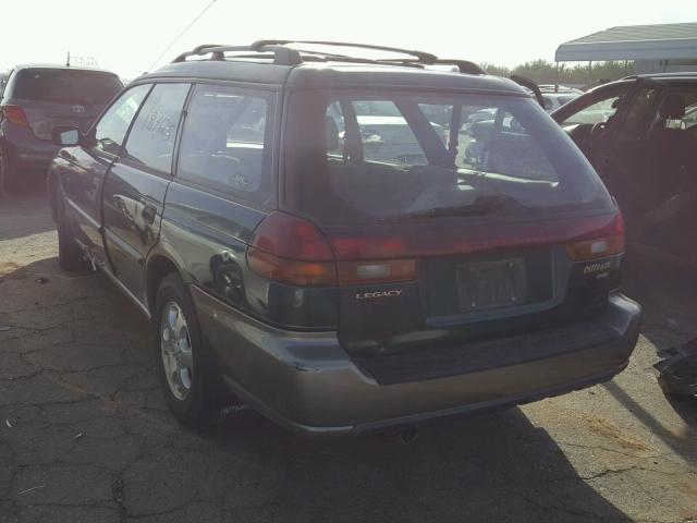 4S3BG6859X6641047 - 1999 SUBARU LEGACY OUT TWO TONE photo 3