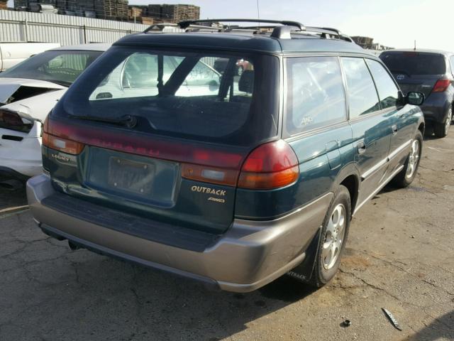 4S3BG6859X6641047 - 1999 SUBARU LEGACY OUT TWO TONE photo 4